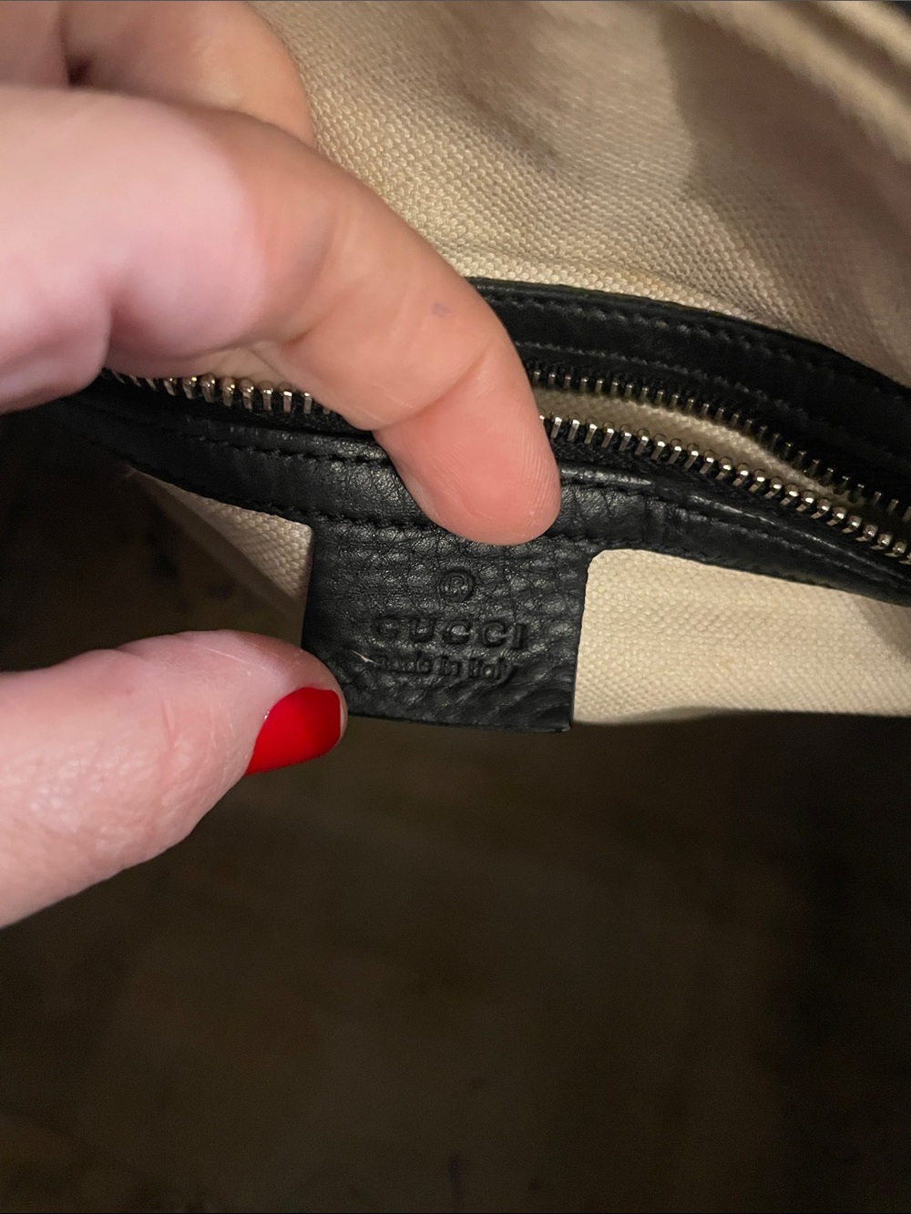 Gucci Vintage Sherry Line Boston Bag - with some damages - Picture 8 of 9